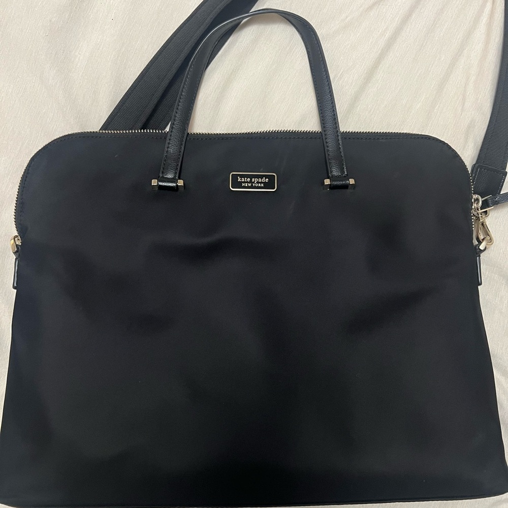 Kate Spade Black Laptop Bag Professional Design
